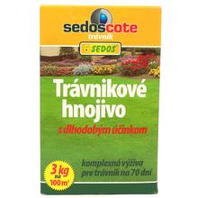 Hnojivo SEDOSCOTE-TRÁVNIK v balení 3 kg.