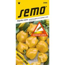 Semená papriky Habanero Lemon od SEMO.