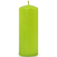 Zelený valec sviečka 130 mm