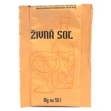 Živná soľ na 50L v obale 10g