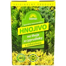 Orgamin hnojivo na thuje a cyprušteky v balení 1kg.