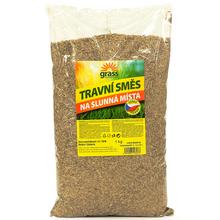 Trávna zmes Forestina na slnečné miesta v balení 1 kg.