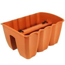 Hrantík CROWN na rúru v terakotovej farbe.