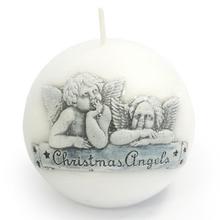 Vianočný anjel guľa 100 biela