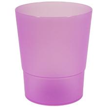 Fialový obal na orchideu s matným povrchom.