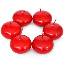 Plávajúce sviečky červenej farby v tube.