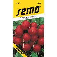 Semená reďkovky červenej granát v balení 5g.