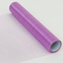 Fialová organza rolka 32cm x 6m