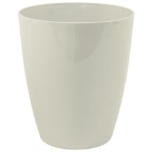 Biely obal na orchideu s moderným dizajnom.