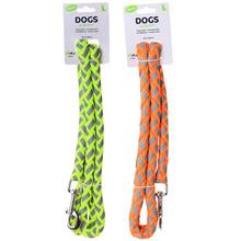 Vodítko pre psa v neonových farbách, dĺžka 120 cm.