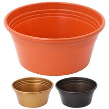 Misa IRYS PLOSKA 25CM v oranžovej farbe.