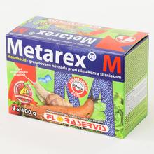 Balenie METAREX M 3x100g proti slimákom.