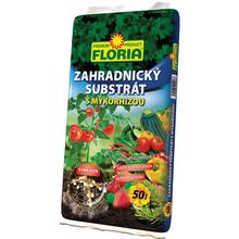 Záhradnícky substrát s mykorhízou 50L od značky FLORIA.