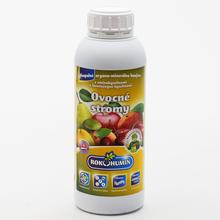 Fľaša hnojiva ROKOHUMÍN 1L pre ovocné stromy.