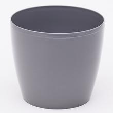 Šedý okrúhly kvetináč Magnolia.