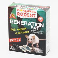 Pasta proti hlodavcom GENERATION PAT 15x10g.