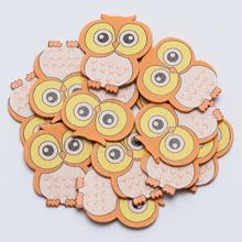 Drevené sovy na aranžovanie