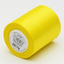 Žltá saténová stuha 64mm/10m