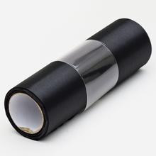 Čierna saténová rolka 16cm x 6m.