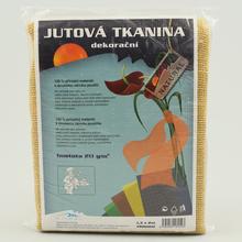 Jutová tkanina 211gr, 1,3x2m, prírodná farba.