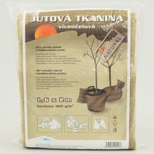 Jutová tkanina 305gr, 1,6x2m, prírodná farba.