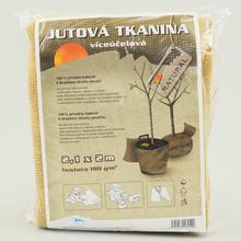Jutová tkanina 180g, 2,1x2m, prírodná farba.