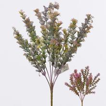 Umelé kvety zápich ružové a fialové.