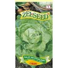 Obal semien šalátu na rýchle pestovanie Liban.