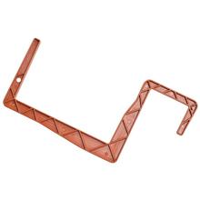 Univerzálny držiak na kvetináče v terakotovej farbe.