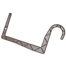 Univerzálny držiak na kvetináče, hnedý, dlhší 15 cm.