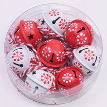 Sada červených a bielych rolničiek v plastovom obale.