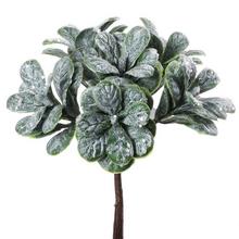 Umelá vianočná zeleň s listami