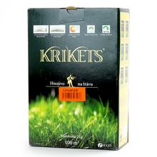 Hnojivo KRIKETS UNIVERZAL 2kg v obale s trávnikom.