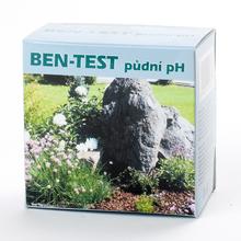Pôdny pH-test v krabičke.