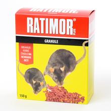 RATIMOR PLUS granule na ochranu rastlín proti hlodavcom.