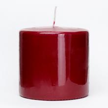 Jednofarebný valec sviečky 10 cm