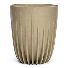Okrúhly kvetináč MIRA ECO LATTE 25CM