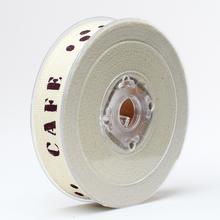 Stuha CAFE v prírodnej farbe, šírka 20 mm, dĺžka 10 m.