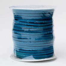 Tyrkysová kožená šnúrka 3mm x 45m