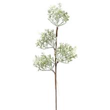 Umelý konár so zelenými listami, 49 cm.