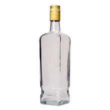 Priehľadná fľaša s uzáverom 700 ml.
