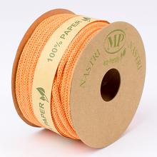 Oranžová šnúra ECO 4mm x 25m na aranžovanie.