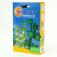 Podporná sieť Marnet 1,2 x 10 m pre pestovanie zeleniny a kvetín.