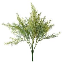 Umelý zápich asparagus v oranžovej farbe s výškou 37 cm.