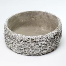 Obal kruhly cement šedý