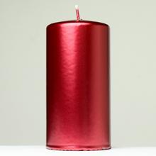 Vianočná sviečka v bordovej farbe