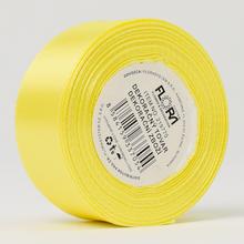 Žltá saténová stuha 25mm 15m.