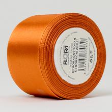 Oranžová saténová stuha 38mm, 10m