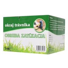 Zelená zatĺkacia obruba na záhradu, 5 metrov.