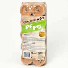 Balenie podpaľovacích sviečok PE-PO, 10 kusov.